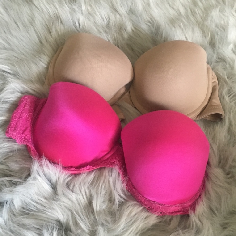 Victoria’s Secret Strapless Bra + Candies